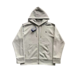 POLO HOODIE - GREY