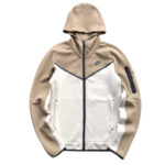 TECH FLEECE - BROWN/WHITE