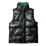 MONCLR GILET - BLACK/GREEN