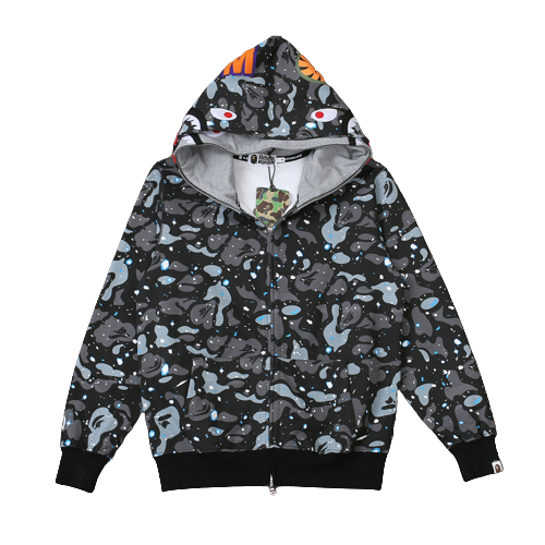 9ad166ca-removebg-preview.png BAPE DOUBLE HOODIE - CAMO BLACK - immagine 1