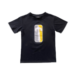 T T-SHIRT - YELLOW/GREY