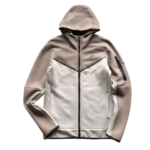 TECH FLEECE - BROWN/WHITE