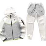 TECH FLEECE - WHITE/GREY/GREEN