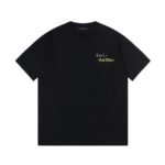 LV T-shirt Black Yellow Monogram