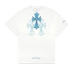 CHRM HRTS T-Shirt Triple Cross Logo White