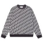 CD Sweatshirt MONOGRAM WHITE/BLACK