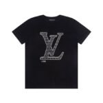 LV T-shirt Black Large