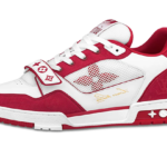 Red Monogram Denim Cinturino