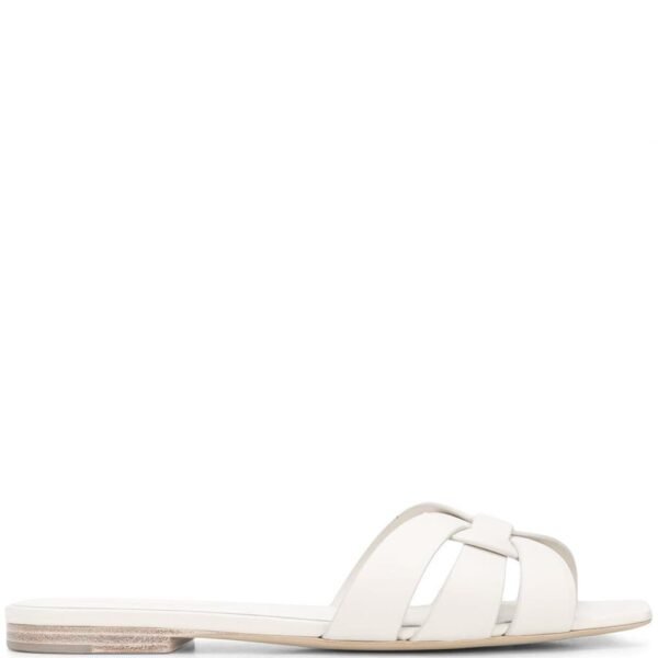 S – Tribute sandals with intertwined straps