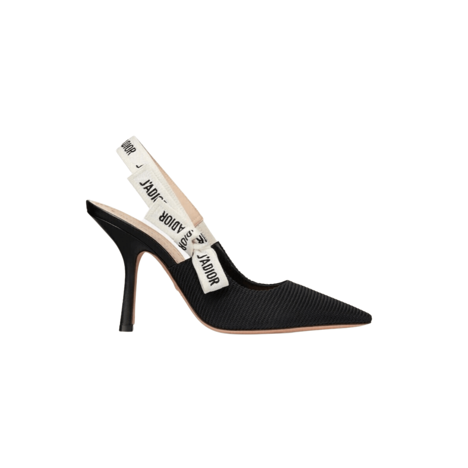 160.png JDR DECOLLETÈ SLINGBACK NERO - Image 1