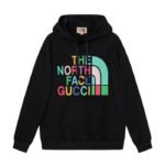 GG Hoodie and TNF black