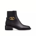 STIVALETTI VLOGO SIGNATURE NERO/ORO