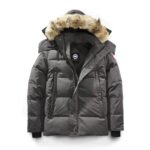 CND Goose Jacket Grey Graphite with FUR