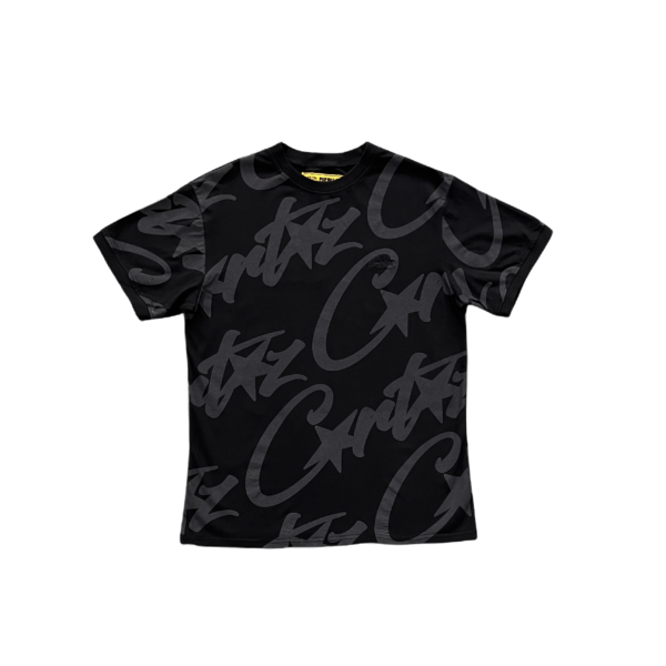 CRTZ T-SHIRT –  FULL PRINT BLACK