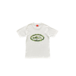 CRTZ T-SHIRT – ROUND GRASS WHITE