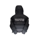 DECODED 2022 HOODED PUFFER-BLACK GRADIENT