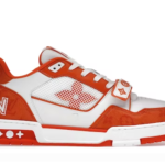 TRAINER MONOGRAM DENIM ORANGE