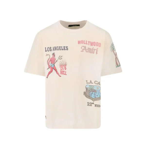 AMR Graphic-Print Cotton T-shirt