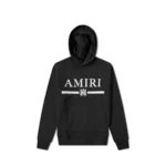 AMR Ma Bar Logo Hoodie Black White
