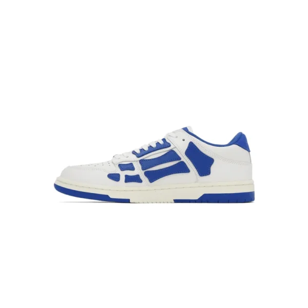 AMR Top Low White Blue