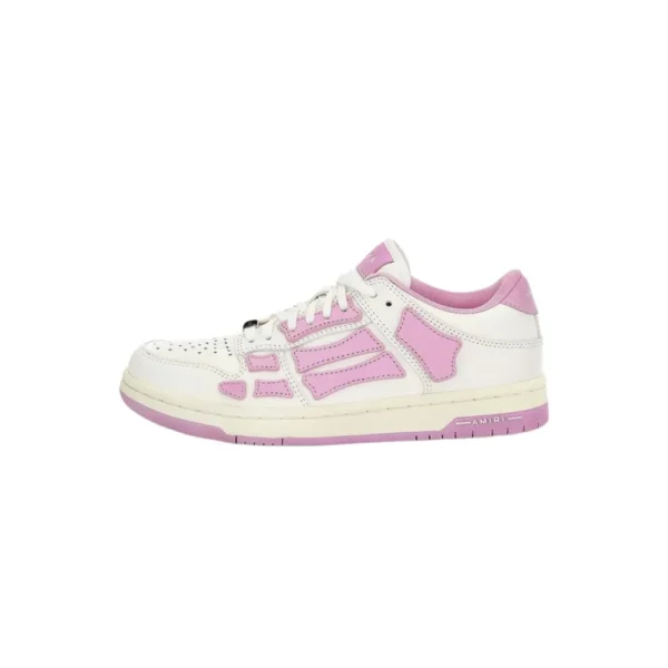 AMR Top Low White Pink