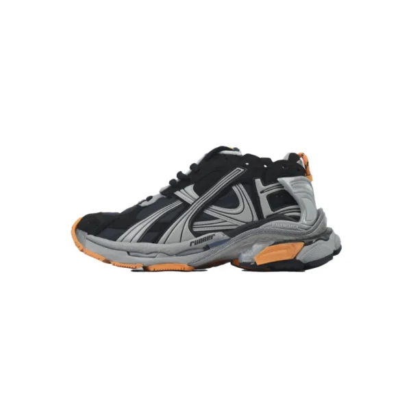 BLNCG Runner Sneaker Black Fluo Orange