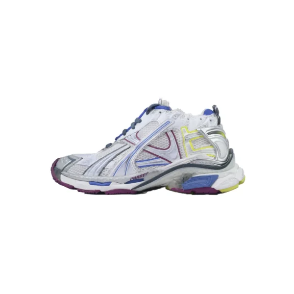 BLNCG Runner Sneaker White Purple Blue