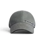 BLNCG Tilted Typo Cap in Dark Heather Grey