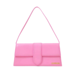 BORSA LE BAMBINO LONG ROSA LOGO SILVER