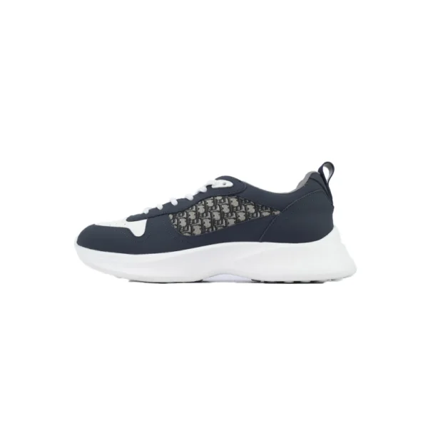 CD B25 Runner Navy Blue Oblique Jacquard