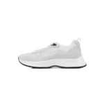 CD Runner White Oblique Suede