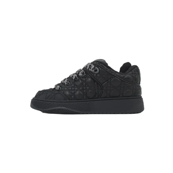 CD Skater Sneaker Black Quilted Cannage Calfskin