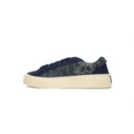 CD Sneaker Dior Tears Blue Denim Peace Sign