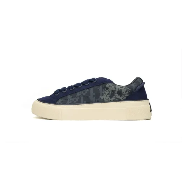CD Sneaker Dior Tears Blue Denim Peace Sign