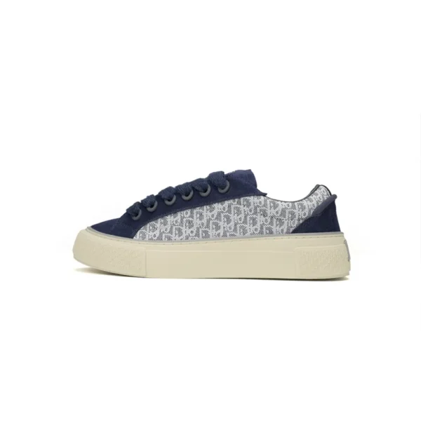 CD Sneaker Navy Blue Oblique Jacquard
