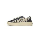 CD Sneaker Navy Blue Smooth Calfskin Oblique Raised Embroidery