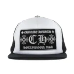 CHRM HRTS CH Hollywood Trucker Hat Black White