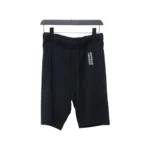 CHRM HRTS Embroidery Shorts All Black