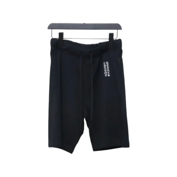CHRM HRTS Embroidery Shorts All Black