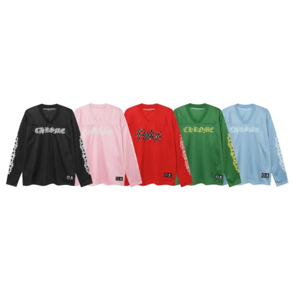 CHRM HRTS Hearts Love You Mesh Warm Up Jersey Pink/Black/Red/Green/Blue