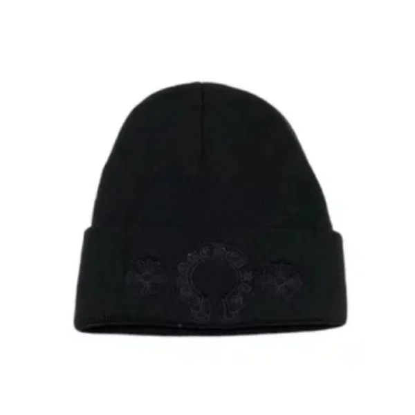 CHRM HRTS Horseshoe Black Beanie