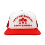 CHRM HRTS King Taco Trucker Hat Red White