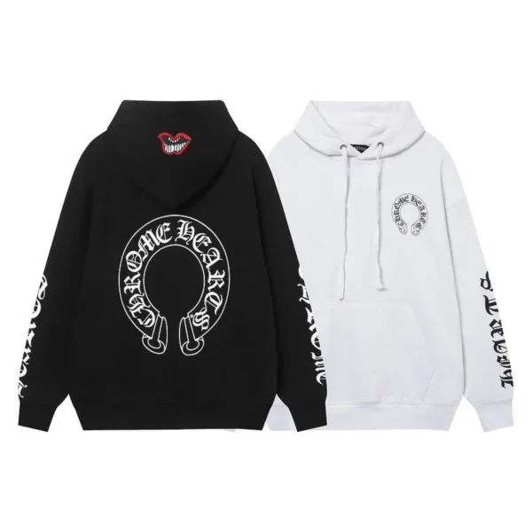 CHRM HRTS X Matty Boy Horseshoe Pullover Hoodie Black & White
