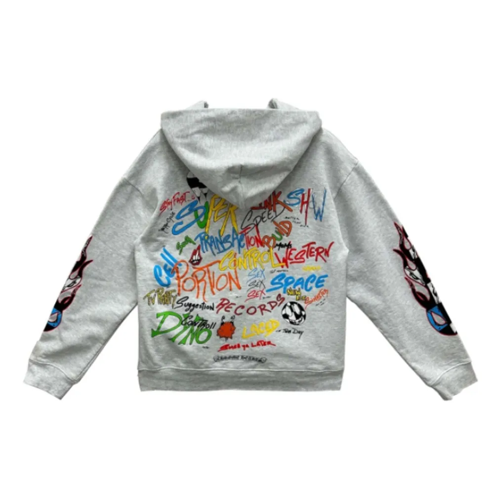 CHRM-HRTS-x-Matty-Boy-Flames-Hoodie-Heather-Grey-1.webp CHRM HRTS x Matty Boy Flames Hoodie ‘Heather Grey’ - Image 1