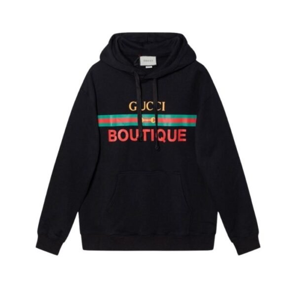 GG Hoodie Boutique Logo Black
