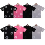 DNM TRS Glitter Patch Floral Print