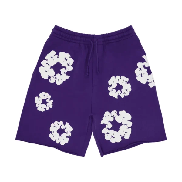 DNM TRS The Cotton Wreath Shorts Purple