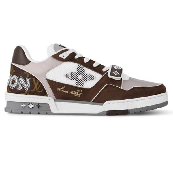 FD4-600x600-1.jpg Trainer Brown Monogram Mesh - Image 1