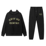 FOG ESNTLS Fleece II Hoodie and Sweatpant Set Black