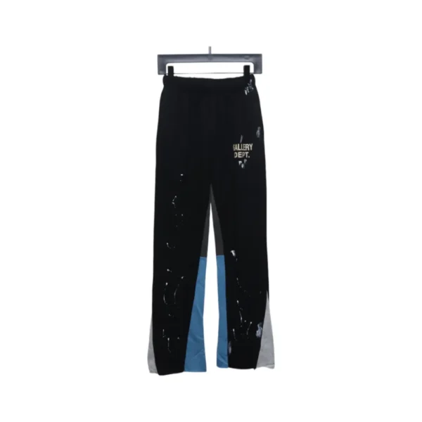 GD Graffiti Splatter Sweatpants Black Blue